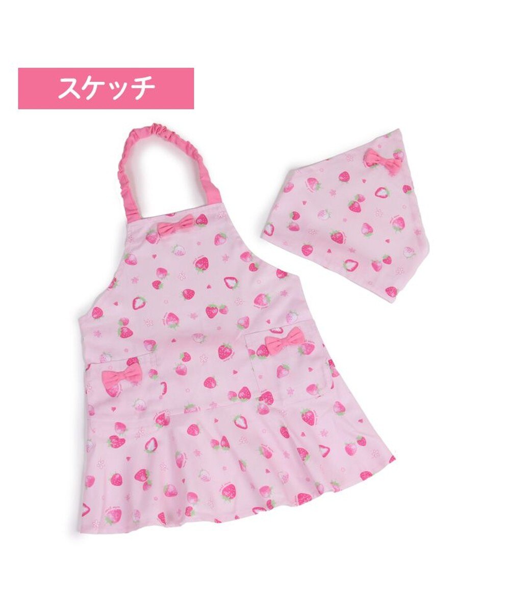 マザーガーデン 野いちご ランチマット 《スケッチ柄》 Sサイズ 35