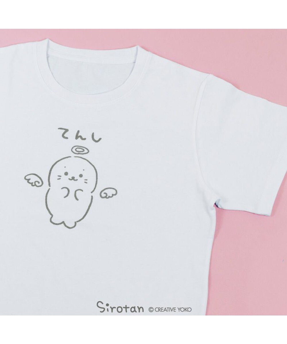 しろたん Tシャツ 半袖 《文章題》 S/M/L/XL / Mother garden | 【通販
