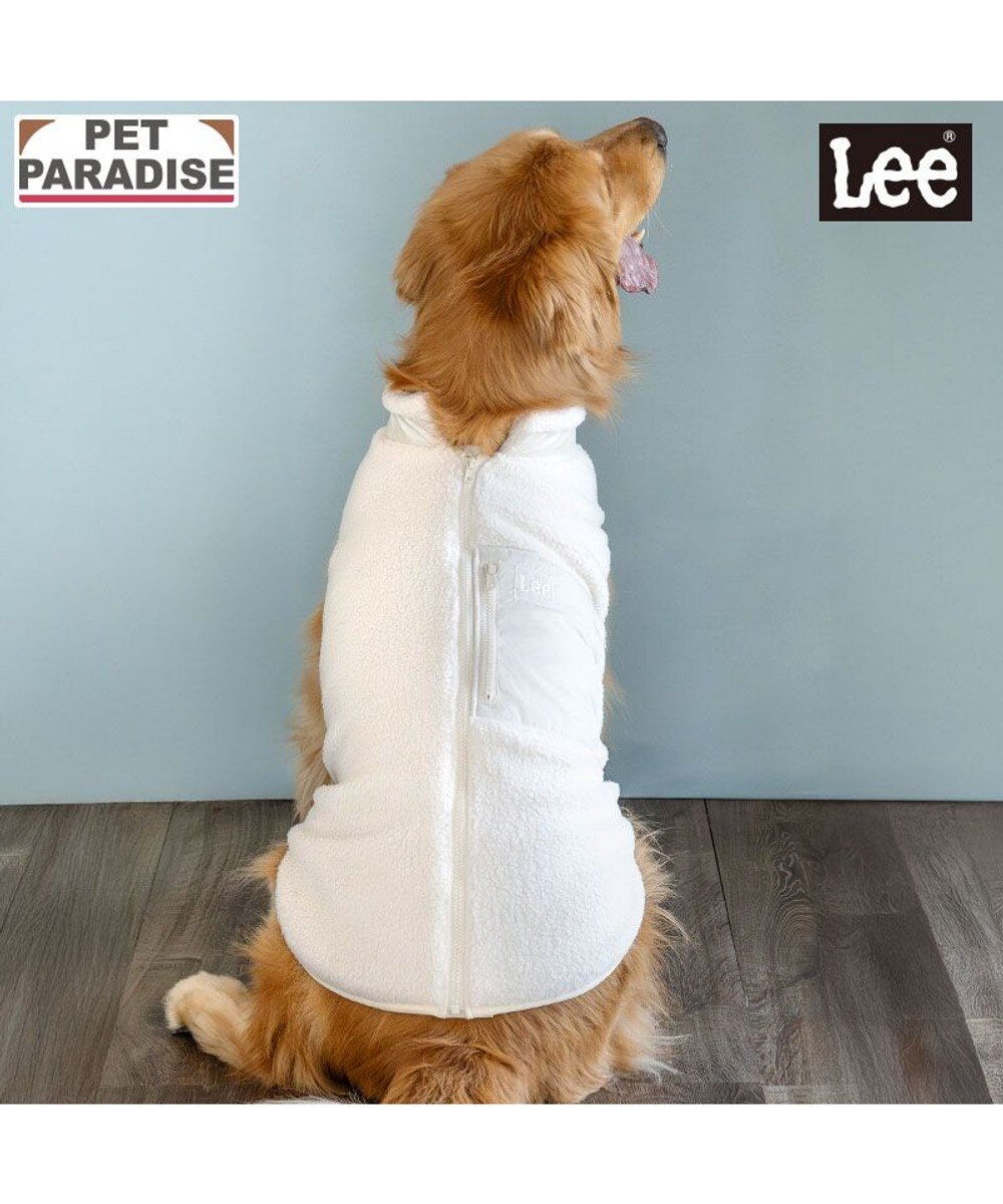 Lee カモフラージュ ボアベスト 中型犬 大型犬 / PET PARADISE