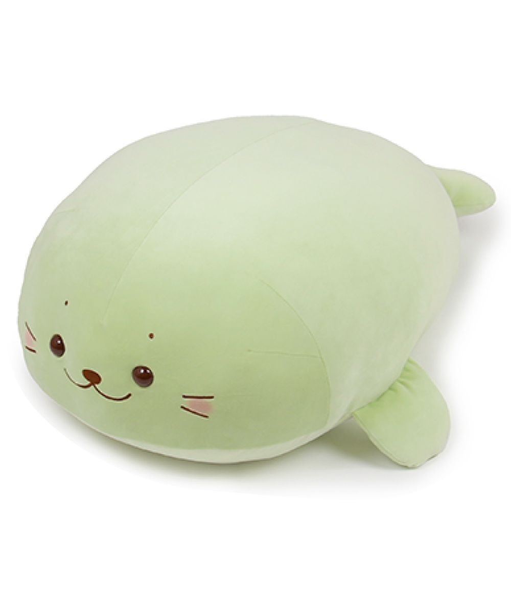 しろたん ふわもち ぬいぐるみ 38cm みるくカラー 《カスタード
