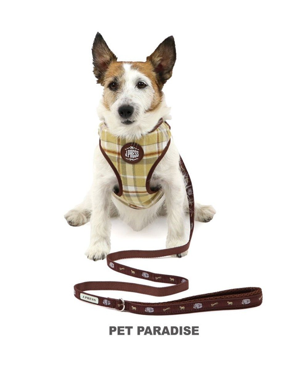 J.PRESS ハーネス＆リード フランネル 《チェック柄》 SS 小型犬