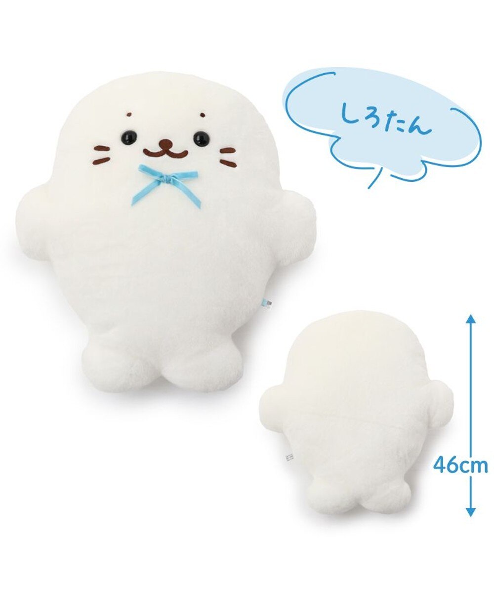 しろたん＆らむね クール ぬいぐるみ 38cm 《単品 》しろたん