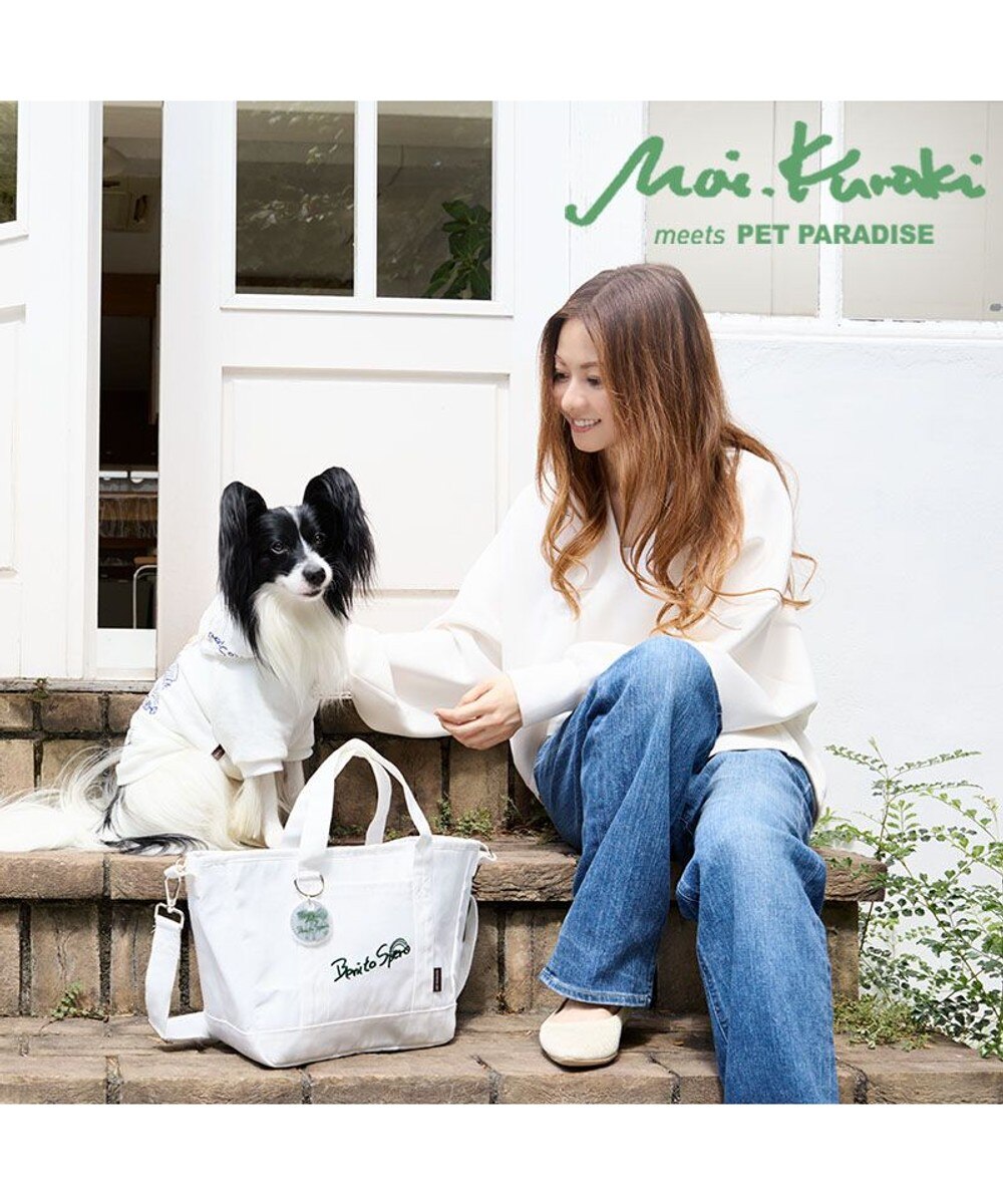 倉木麻衣 ペットパラダイス シャツ XL お散歩バッグ ベージュ ペットパラダイス Mai Kuraki ベニート お散歩バッグ 《ベージュ
