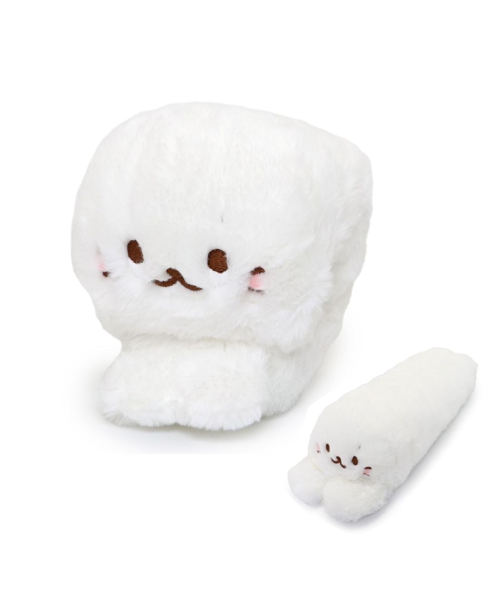 しろたん パッチンくるっとマスコット 《らっこいぬ》 単品