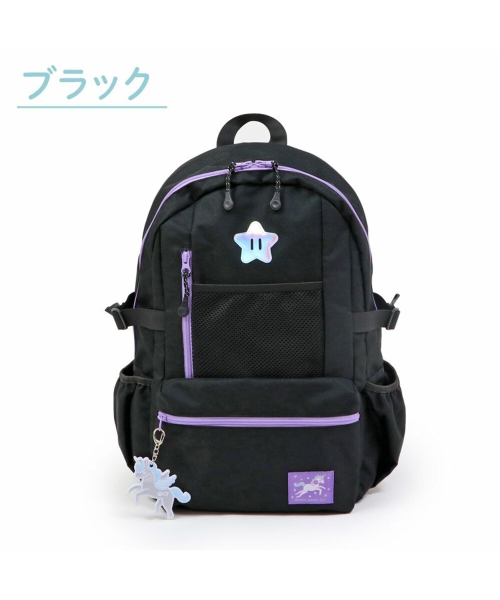 マザーガーデン フリル ナップサック キッズ リュック 《ユニコーン/野