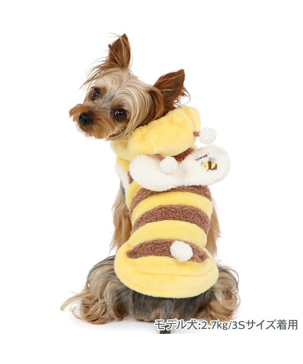 犬 服 秋冬 パーカー 【小型犬】 蜂 ふわふわ / PET PARADISE | 【通販
