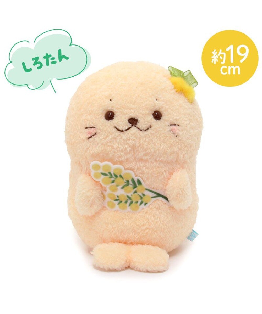 しろたん サンタ帽子 手のりマスコット 《らっこいぬ》単品 / Mother