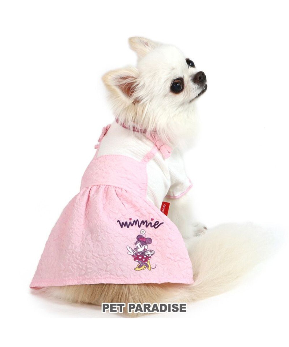 ♡ハンドメイド♡小型犬服♡紫陽花コサージュワンピース♡ブルー 女の子用ペット服／青ワンピース（クリックポスト対応可）犬服