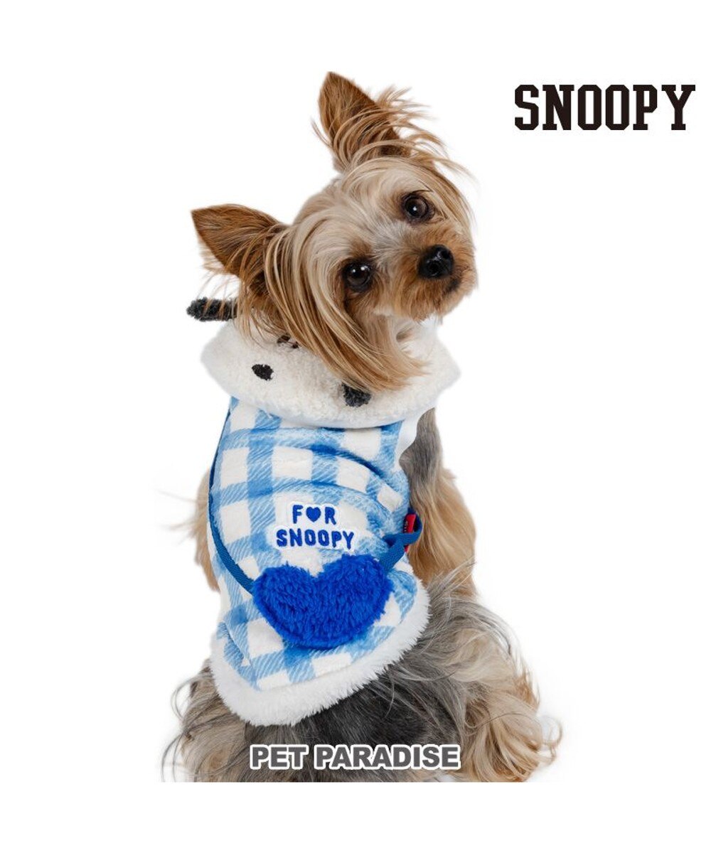 スヌーピー ハートボアベスト《レッド》小型犬 / PET PARADISE