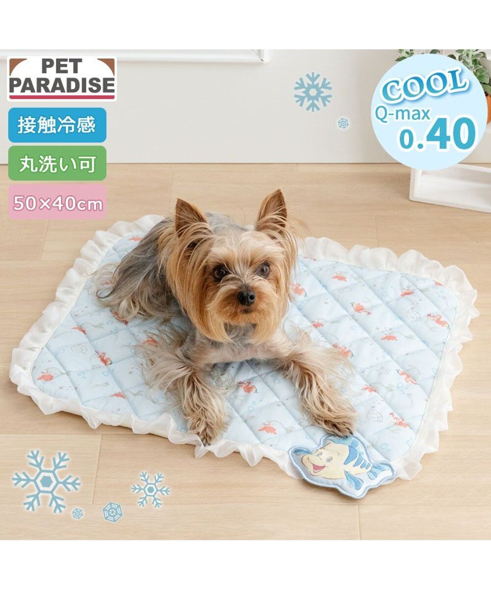 ディズニー ミニーマウス クールマット 《ハート柄》S / PET PARADISE