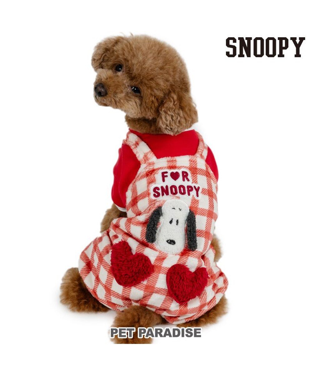 スヌーピー ずっ友 お揃い パーカー 《レッド》 中型犬 大型犬 / PET