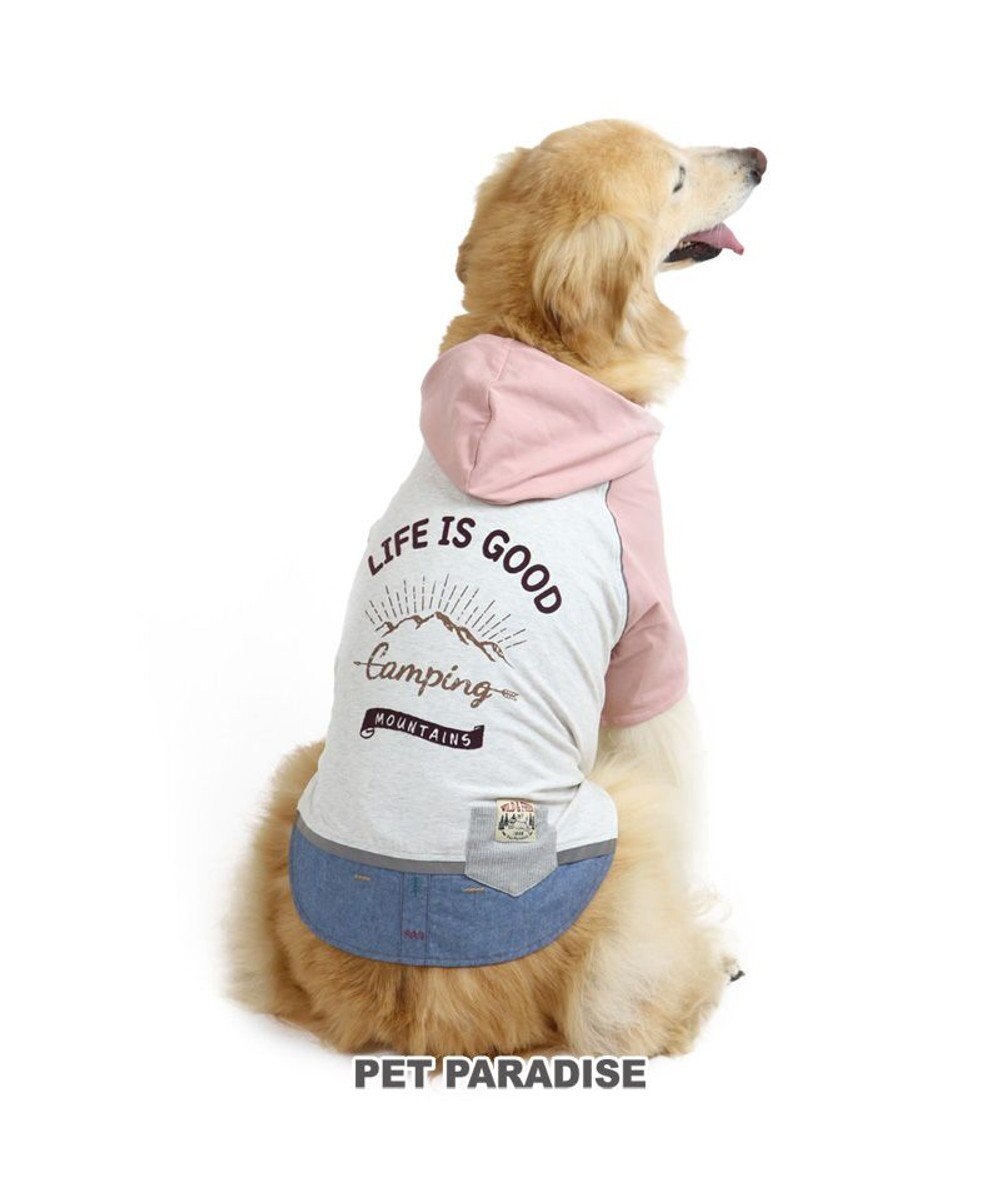 犬 服 春夏 パーカー 中 大型犬 リフレクト ピンク ドッグウエア ドッグウェア イヌ おしゃれ かわいい Pet Paradise 通販 雑貨とペット用品の通販サイト マザーガーデン ペットパラダイス