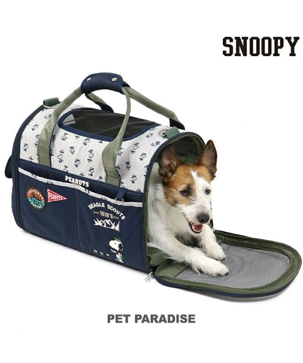 ペットパラダイス　犬用キャリーバッグ　スヌーピー柄