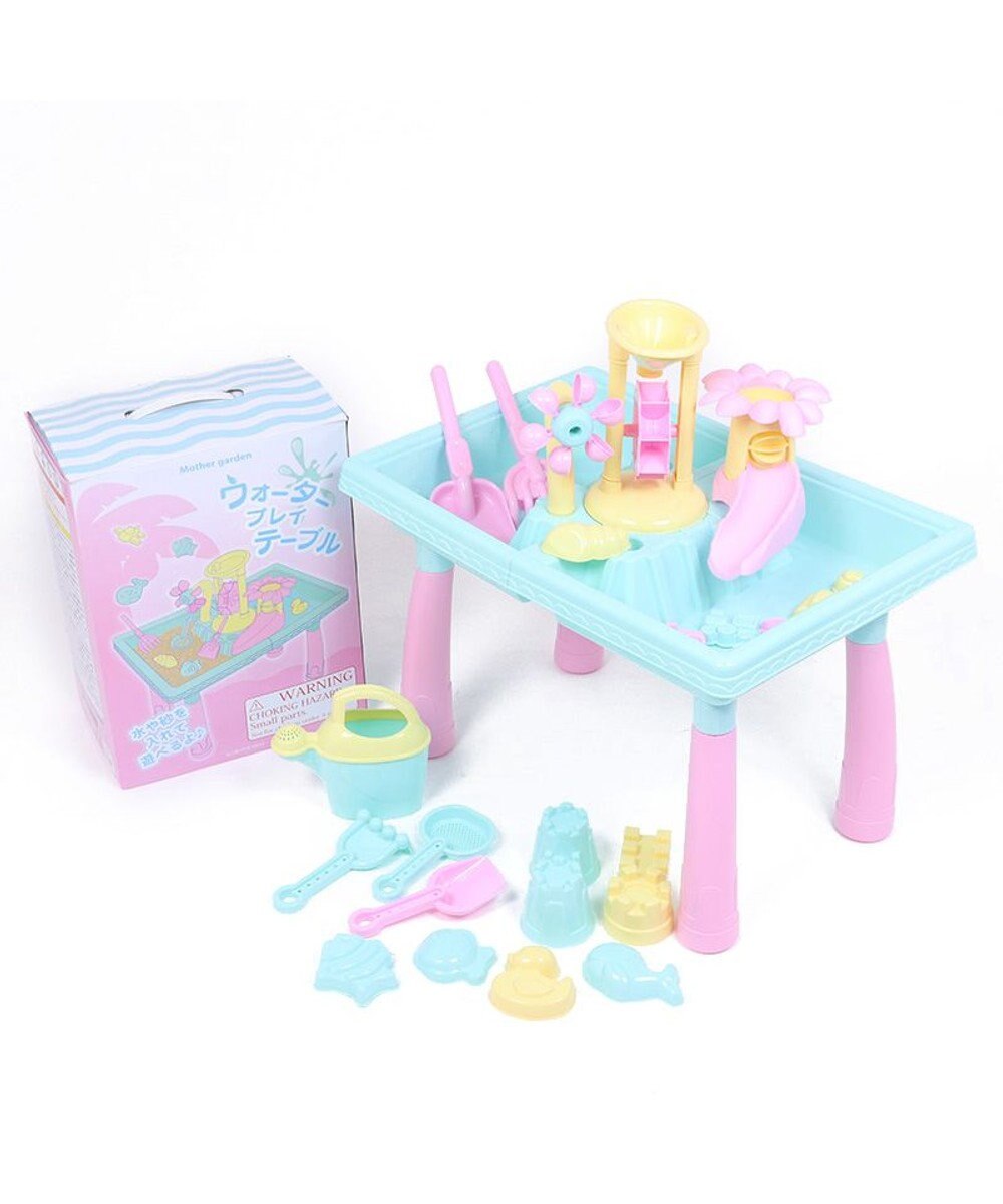 Mother garden マザーガーデン ウォータープレイテーブル 《パステル》水遊び フラワー プラおもちゃ 