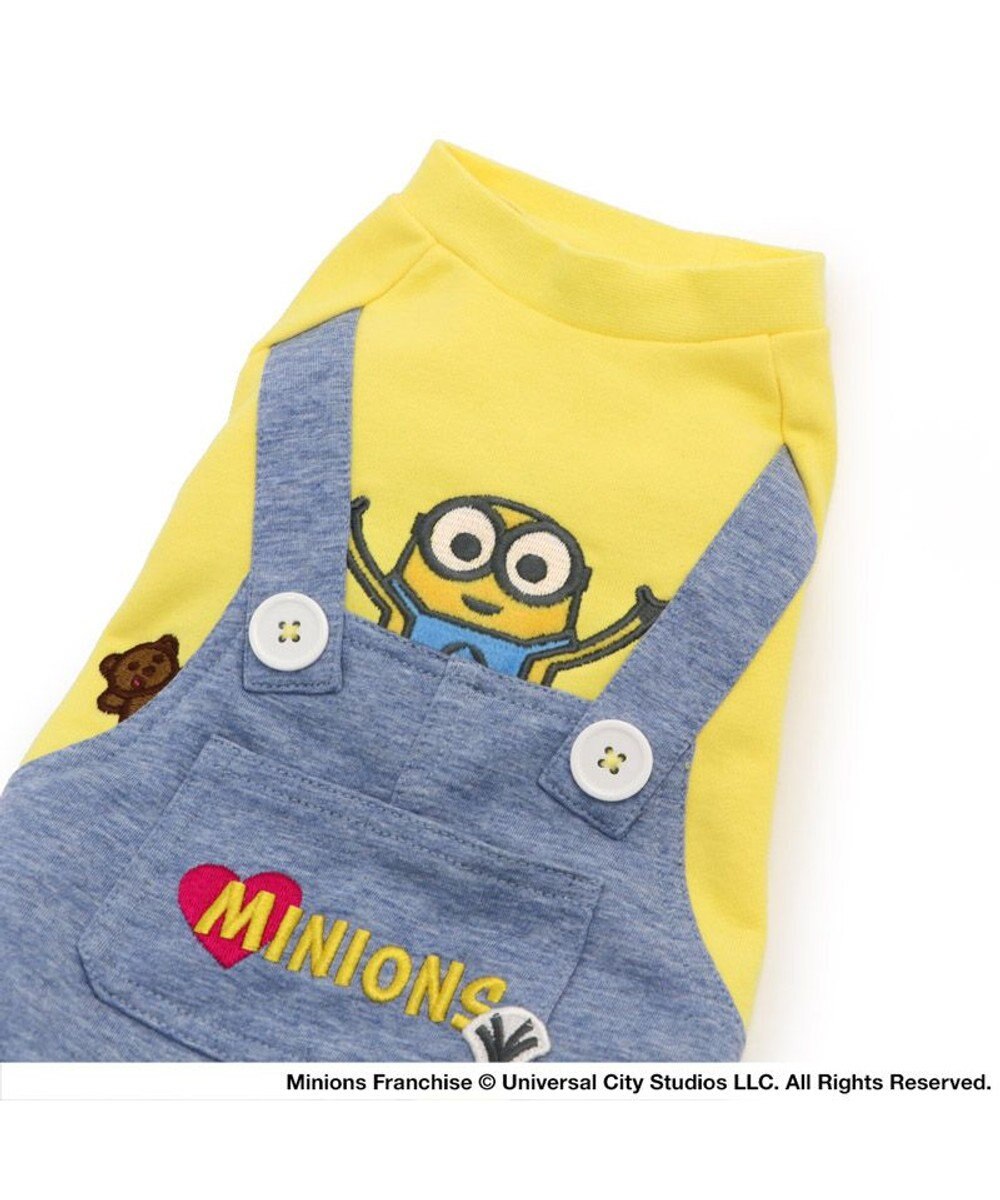 PET PARADISE ミニオン パンツ つなぎ 【小型犬】 デニム風 