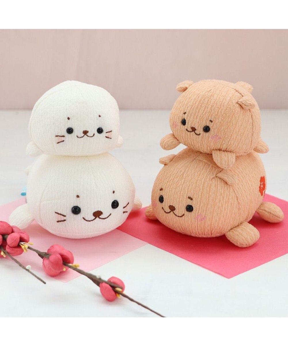 Mother garden しろたん ちりめん ちびマスコット 《単品》 しろたん/らっこいぬ