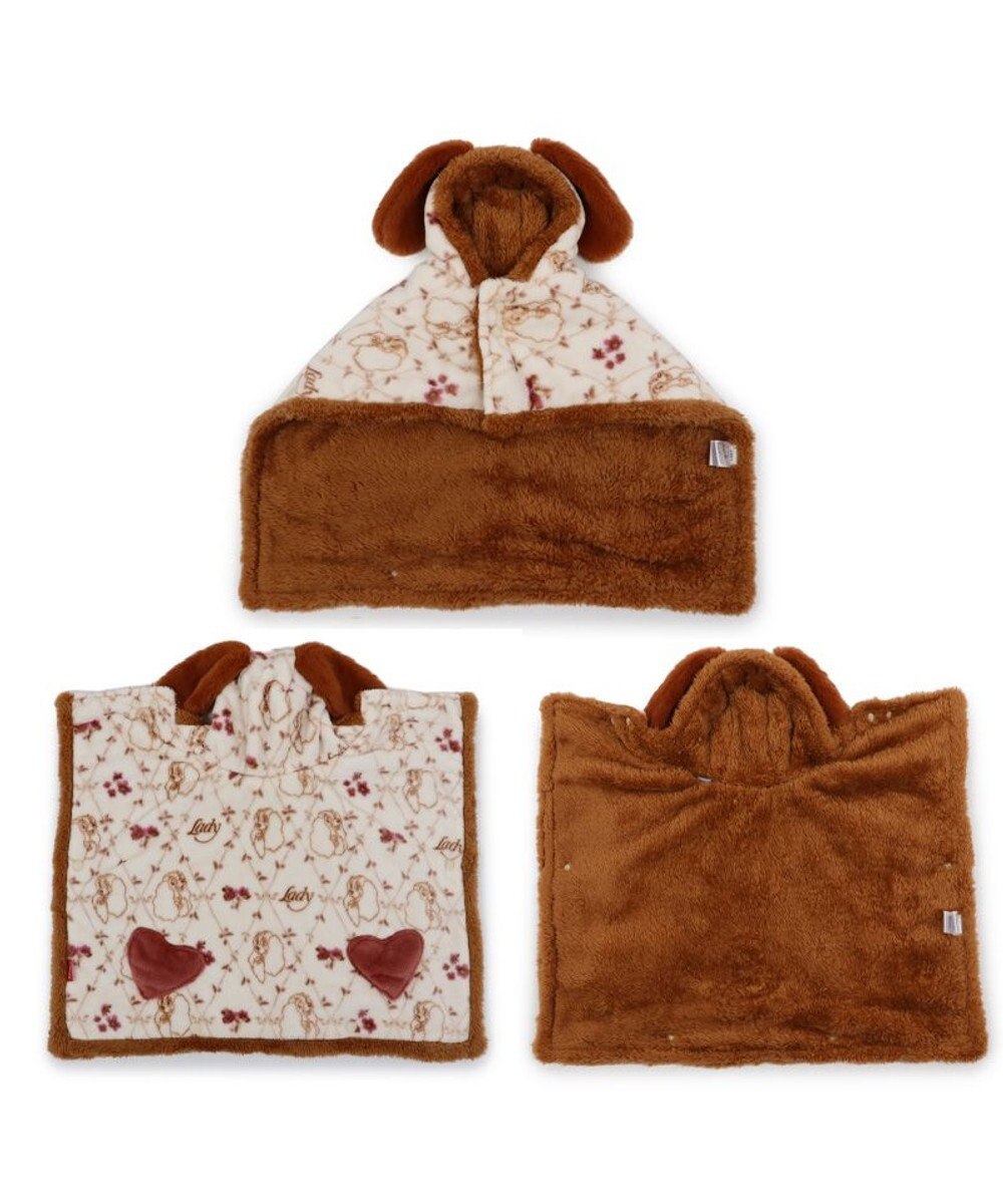 PET PARADISE ディズニー わんわん物語 レディ 着る毛布 小型犬 