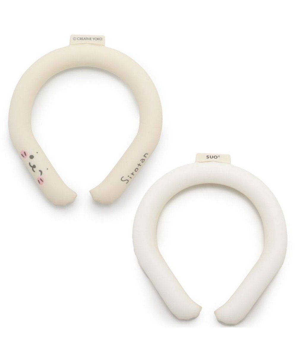 Mother garden しろたん 28℃クールリング 《顔ぼん柄》 【Mサイズ 】 