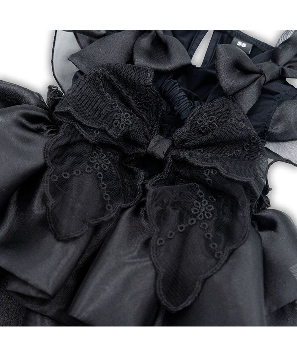 PET PARADISE cherircouture 接触冷感リボンワンピース 《ブラック》 小型犬 