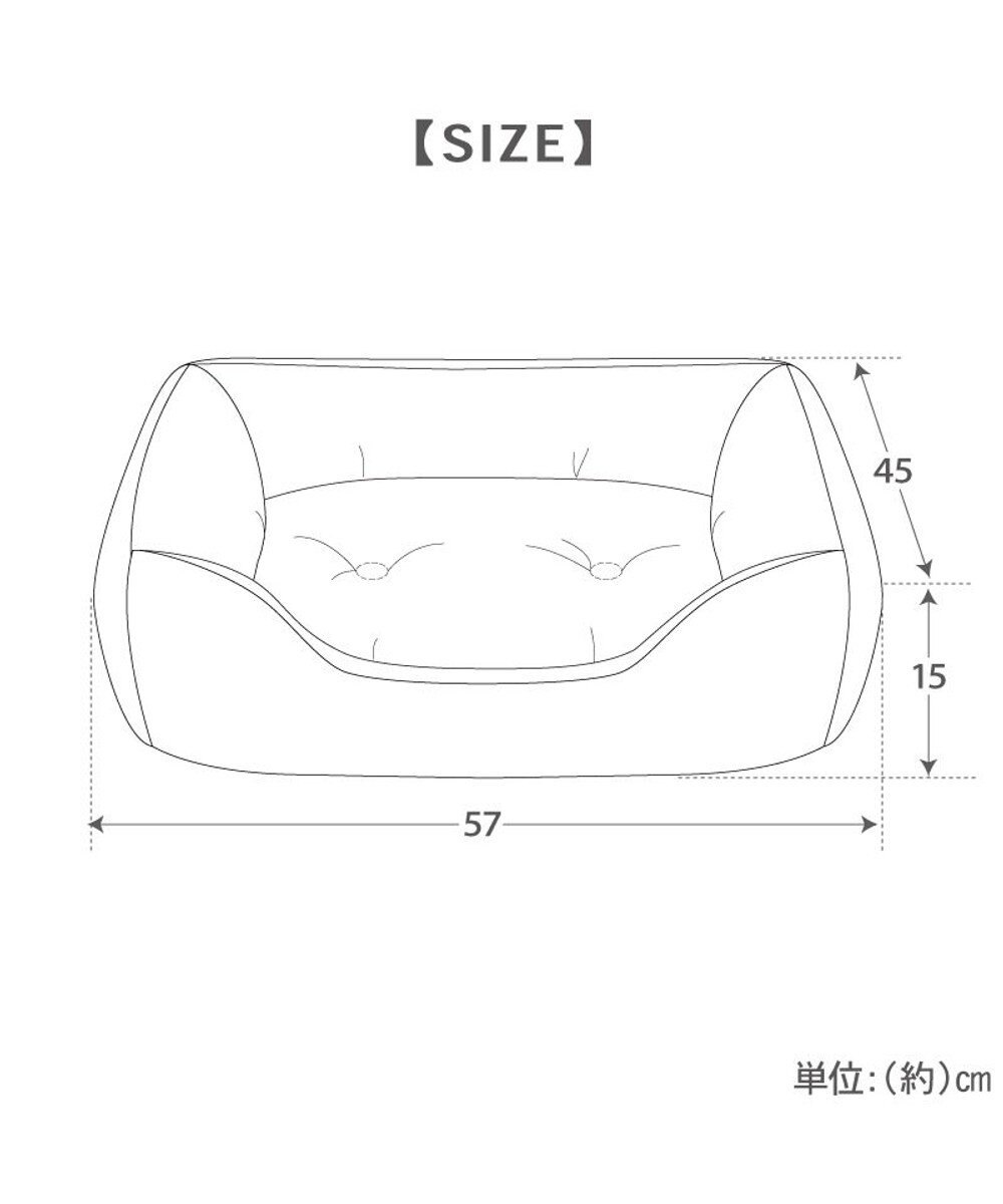 PET PARADISE ペットパラダイス クールカドラー 《トワルドジュイ柄》 四角型 M