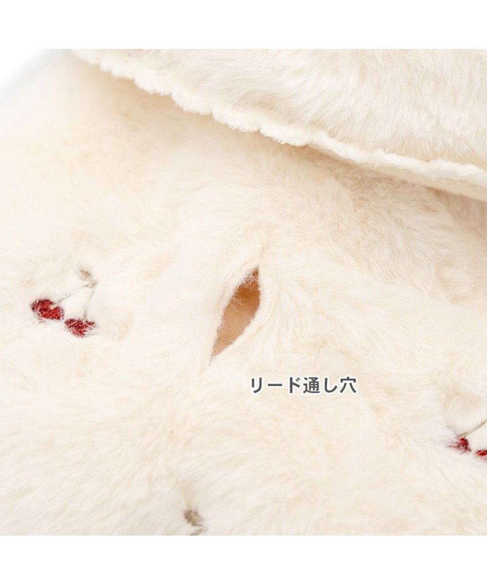 PET PARADISE ペットパラダイス チェリー ポンチョ 《ホワイト 》 中型犬 大型犬 