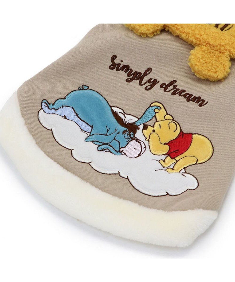 PET PARADISE ディズニー くまのプーさん ドリームトレーナー 耳付き襟 小型犬 