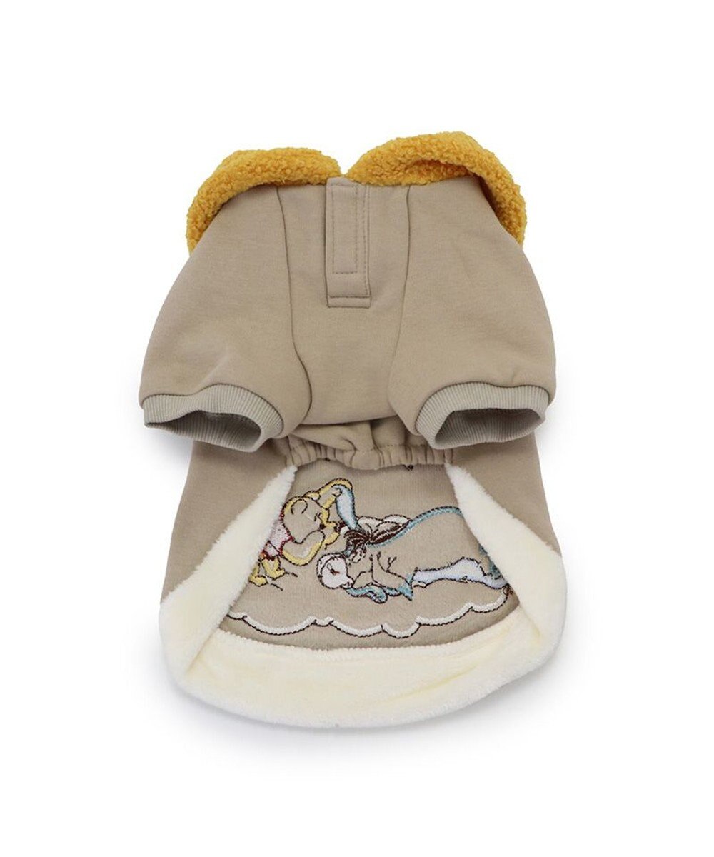 PET PARADISE ディズニー くまのプーさん ドリームトレーナー 耳付き襟 小型犬 