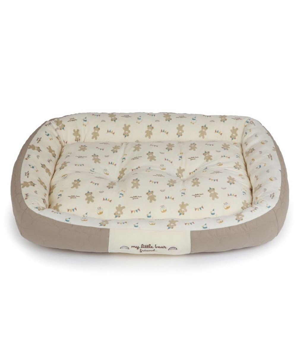 PET PARADISE ペットパラダイス くまちゃん キルトカドラー L 78×56cm 