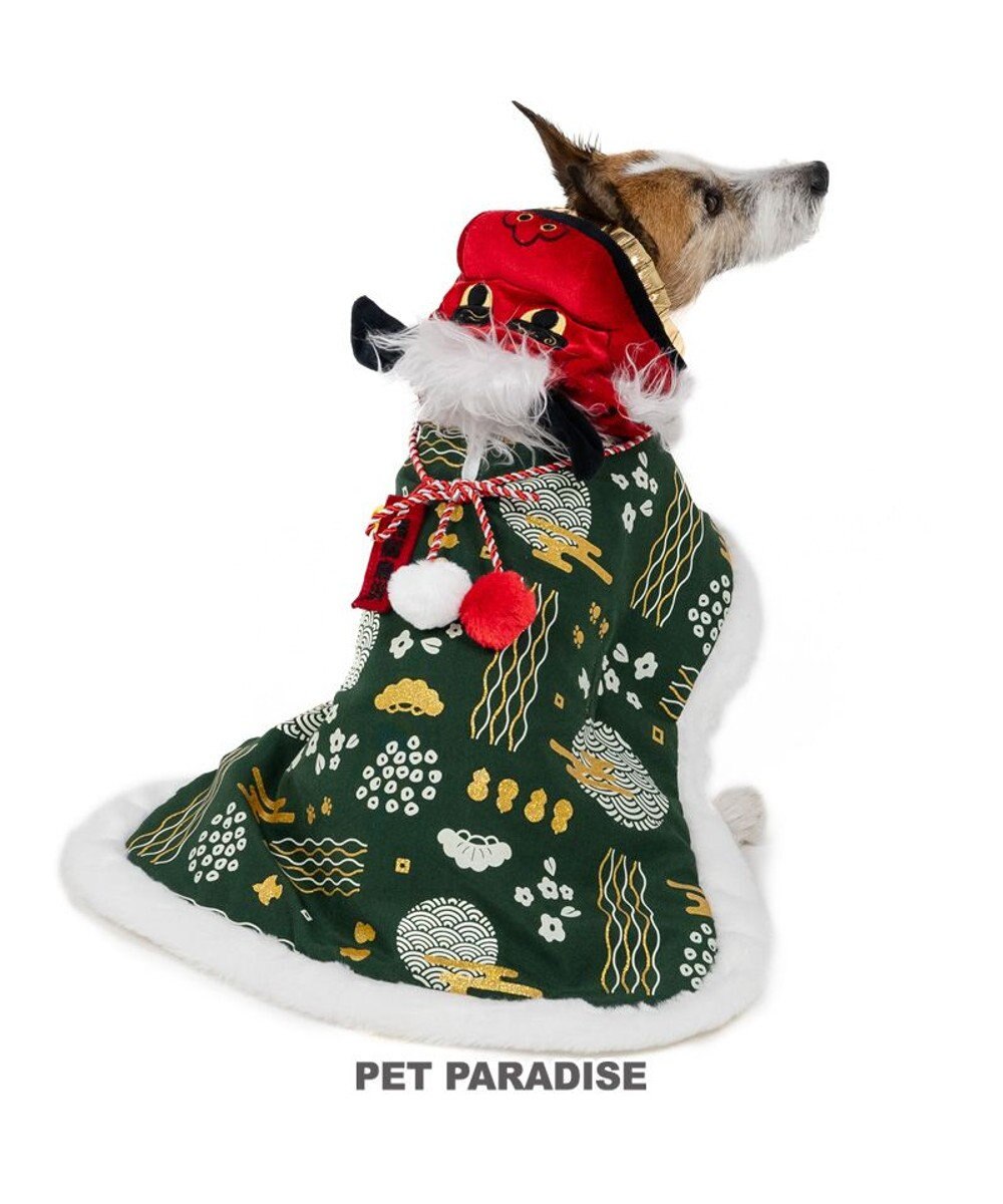 PET PARADISE ペットパラダイス 獅子舞コート’24 小型犬 緑