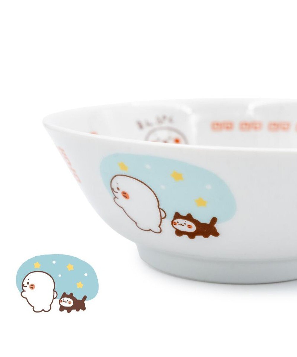 Mother garden しろたん ラーメンどんぶり 《おいしいね》 径18.5cm 