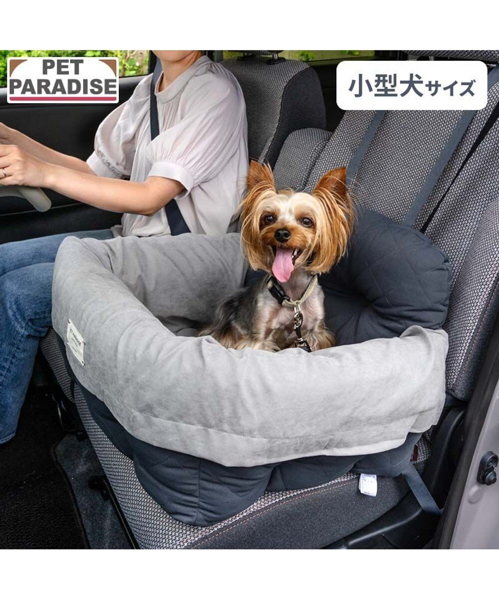 PET PARADISE ペットパラダイス ドライブカドラー 《キルティング》 Ｍ ブラック