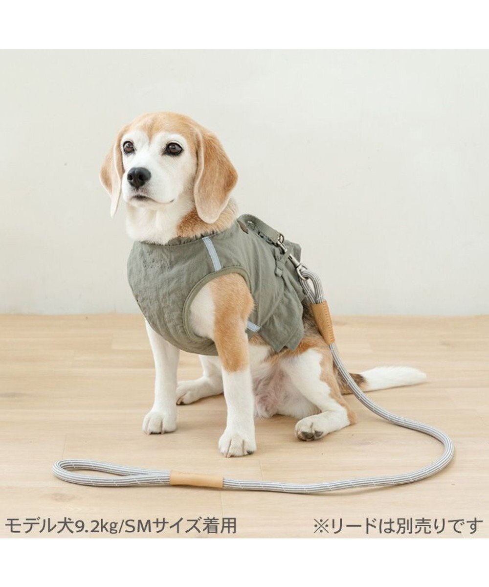 PET PARADISE ペットパラダイス ペタルオリーブ ベストハーネス Ｌ 大型犬 