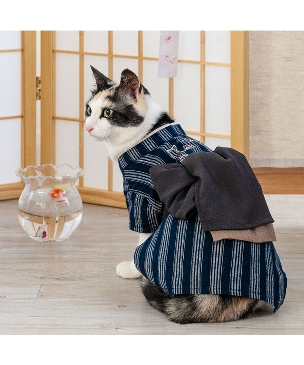 犬の浴衣 ペットパラダイス 浴衣 《遊泳金魚》 小型犬 / PET PARADISE