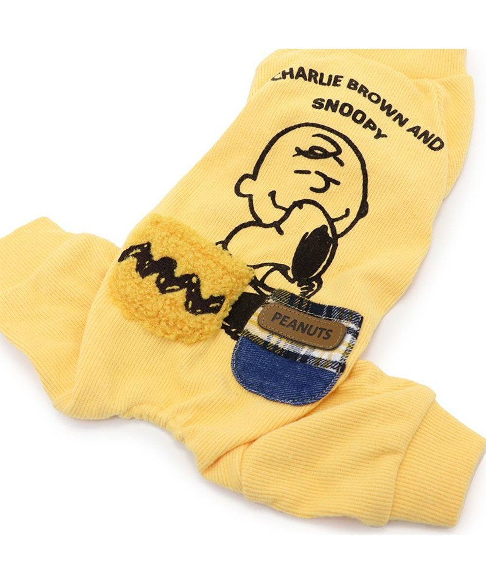 PET PARADISE スヌーピー ペティヒート プレミアム ロンパース 《ハグ柄》 小型犬 