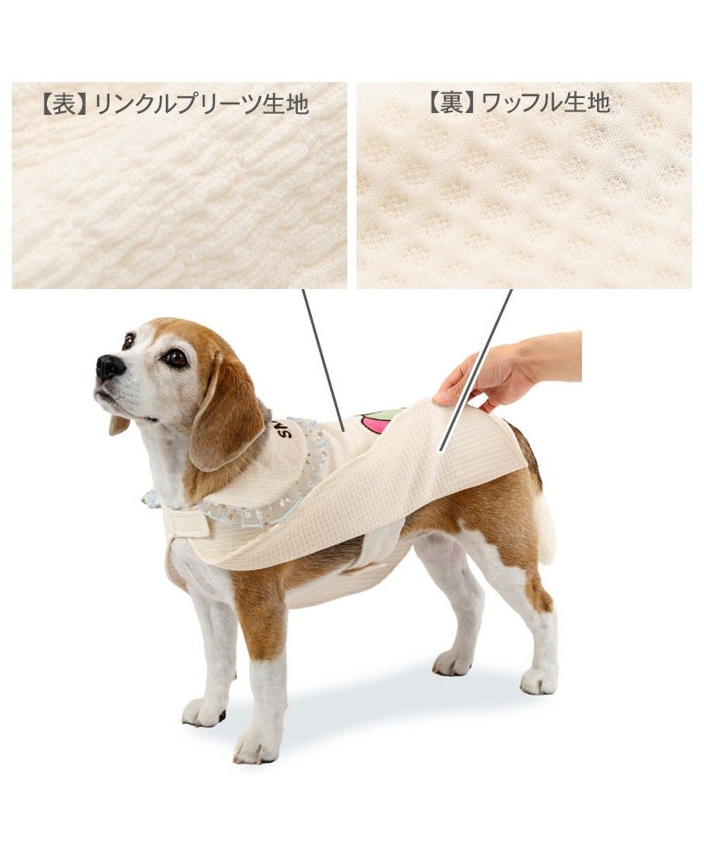 PET PARADISE スヌーピー バースデー ポンチョ 中型犬 大型犬
