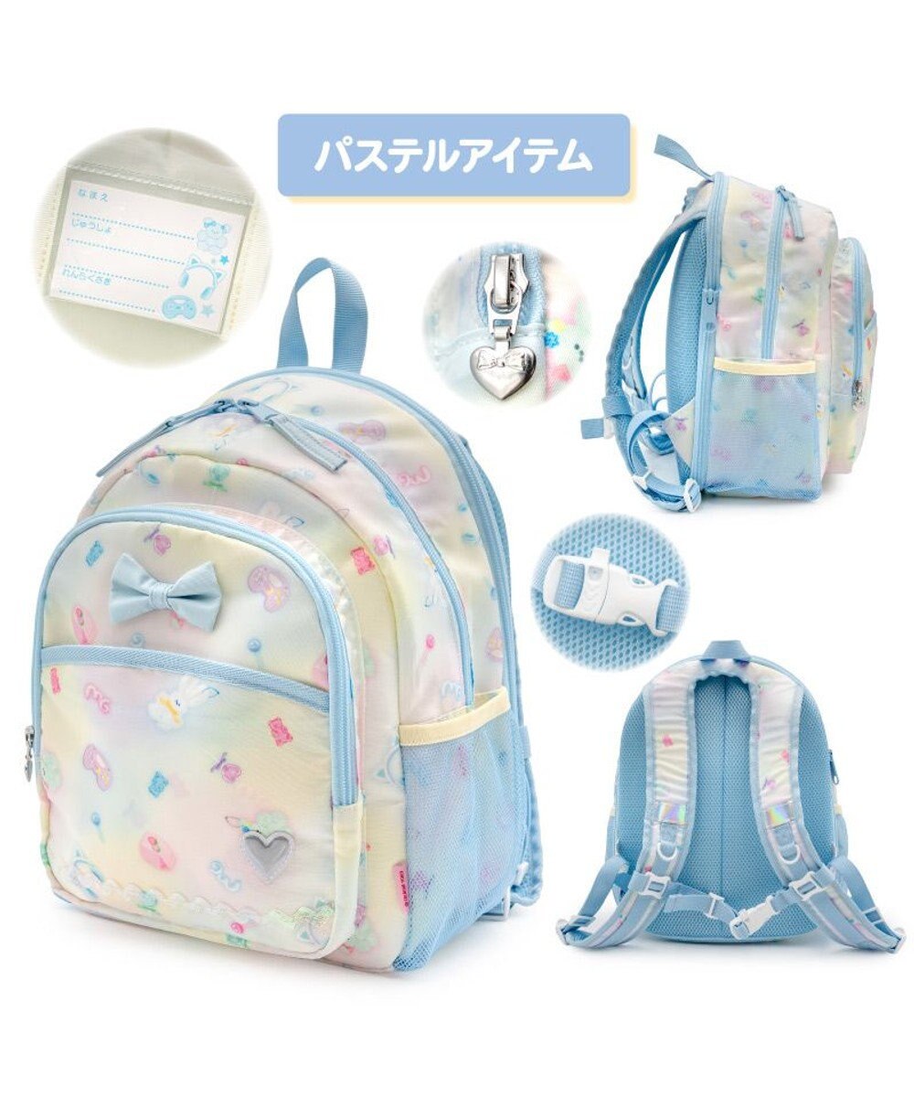 Mother garden マザーガーデン  リュック 【Ｍサイズ】  《パステルアイテム柄》 