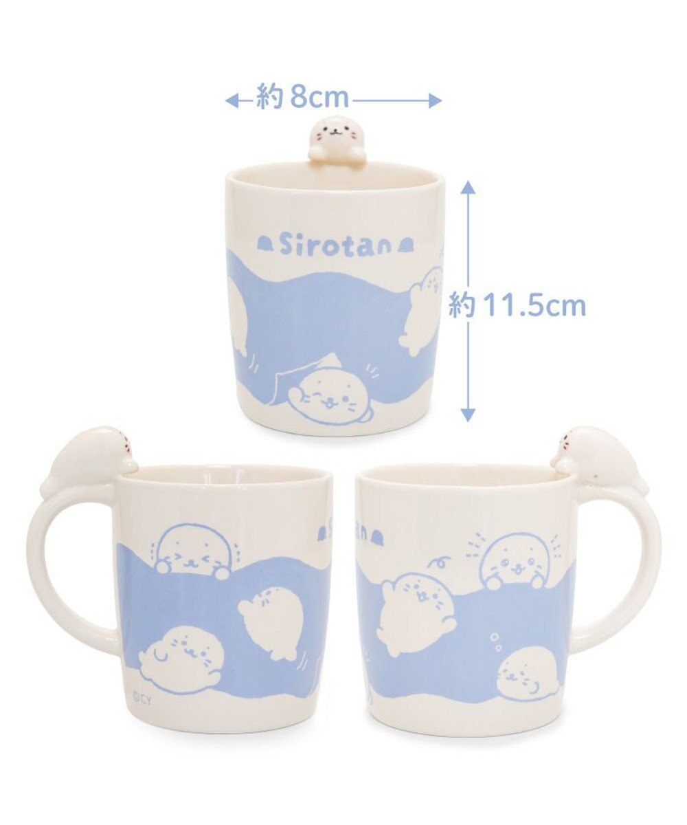 Mother garden しろたん のんびり マグカップ＆スプーンセット 