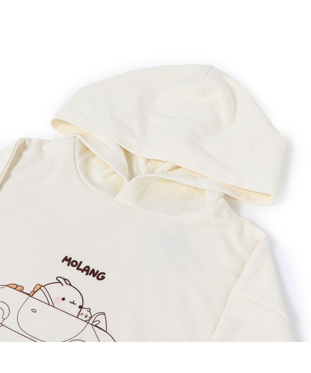 Mother garden マザーガーデン MOLANG モラン ドライブ柄パーカー S/M/L ユニセックス サイズ ホワイト 