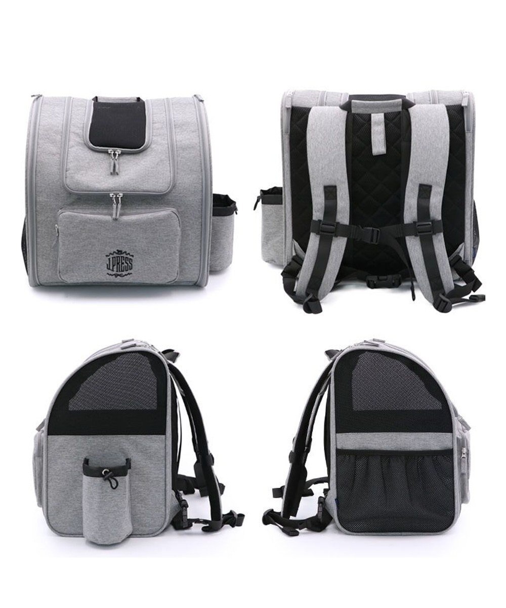 PET PARADISE J.PRESS 折り畳みリュック キャリー バッグ L 小型犬 