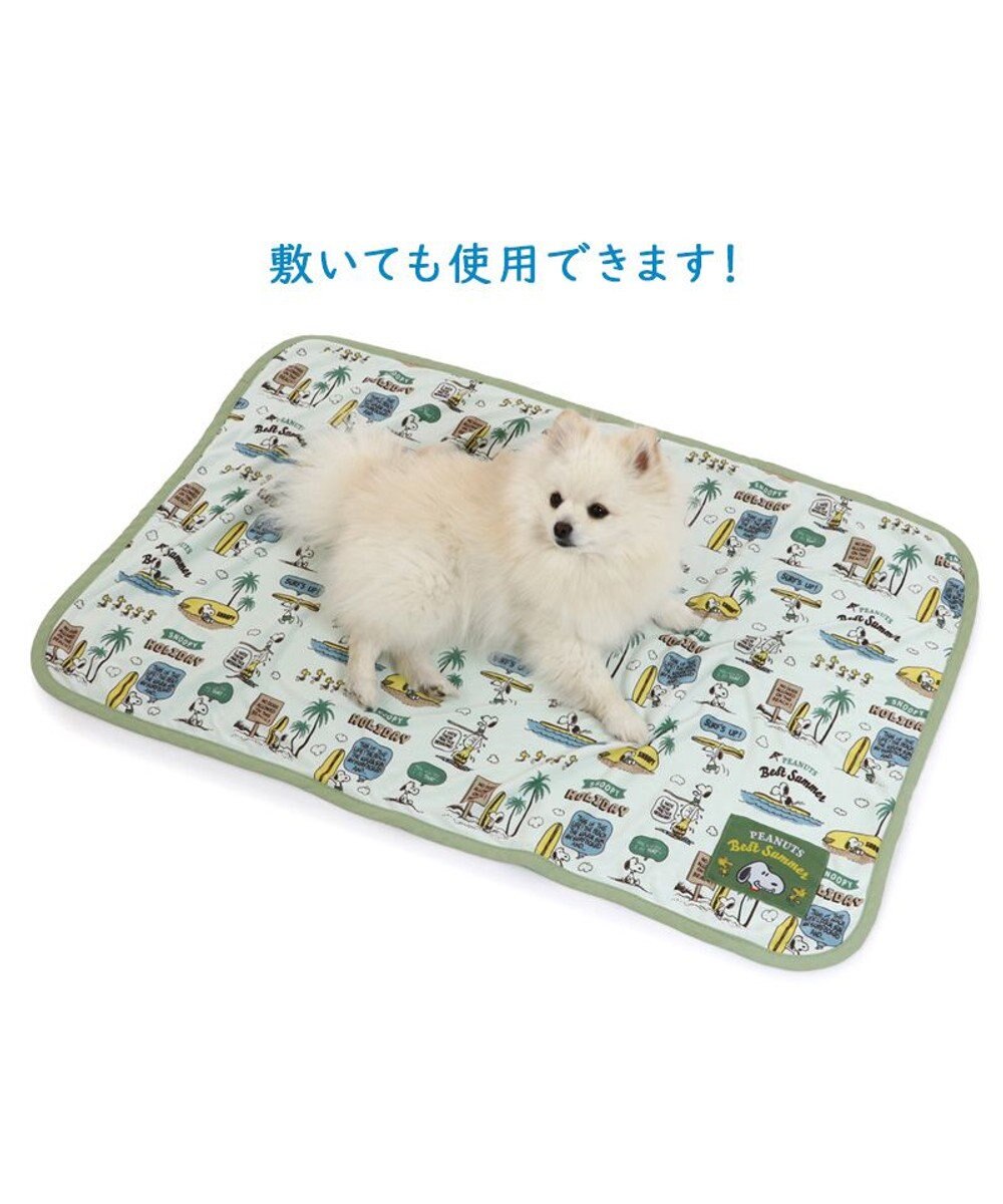 スヌーピー サーフ柄 クールブランケット (90×60cm) / PET