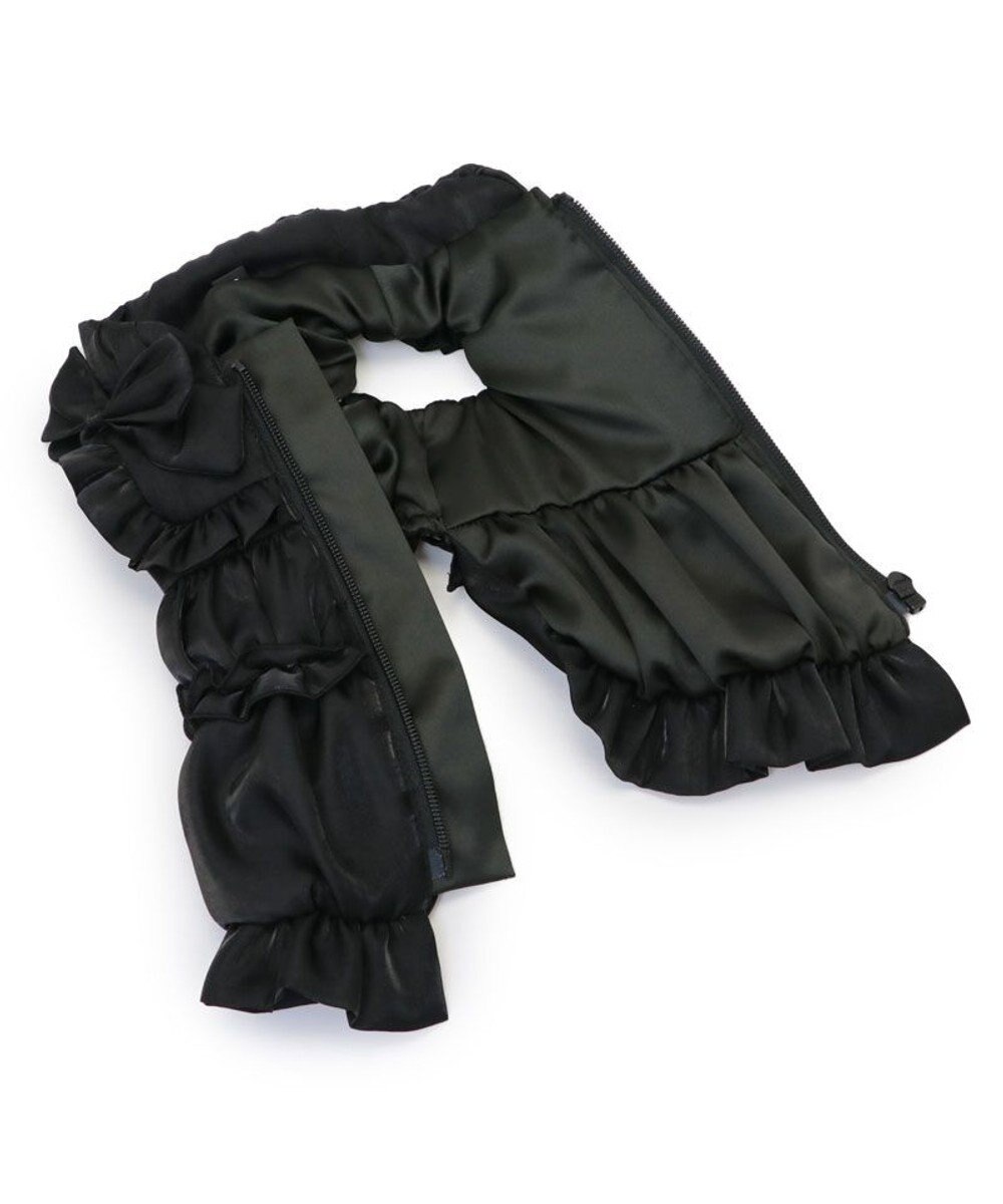 PET PARADISE cherircouture リボン ギャザーベスト 《ブラック》 小型犬 