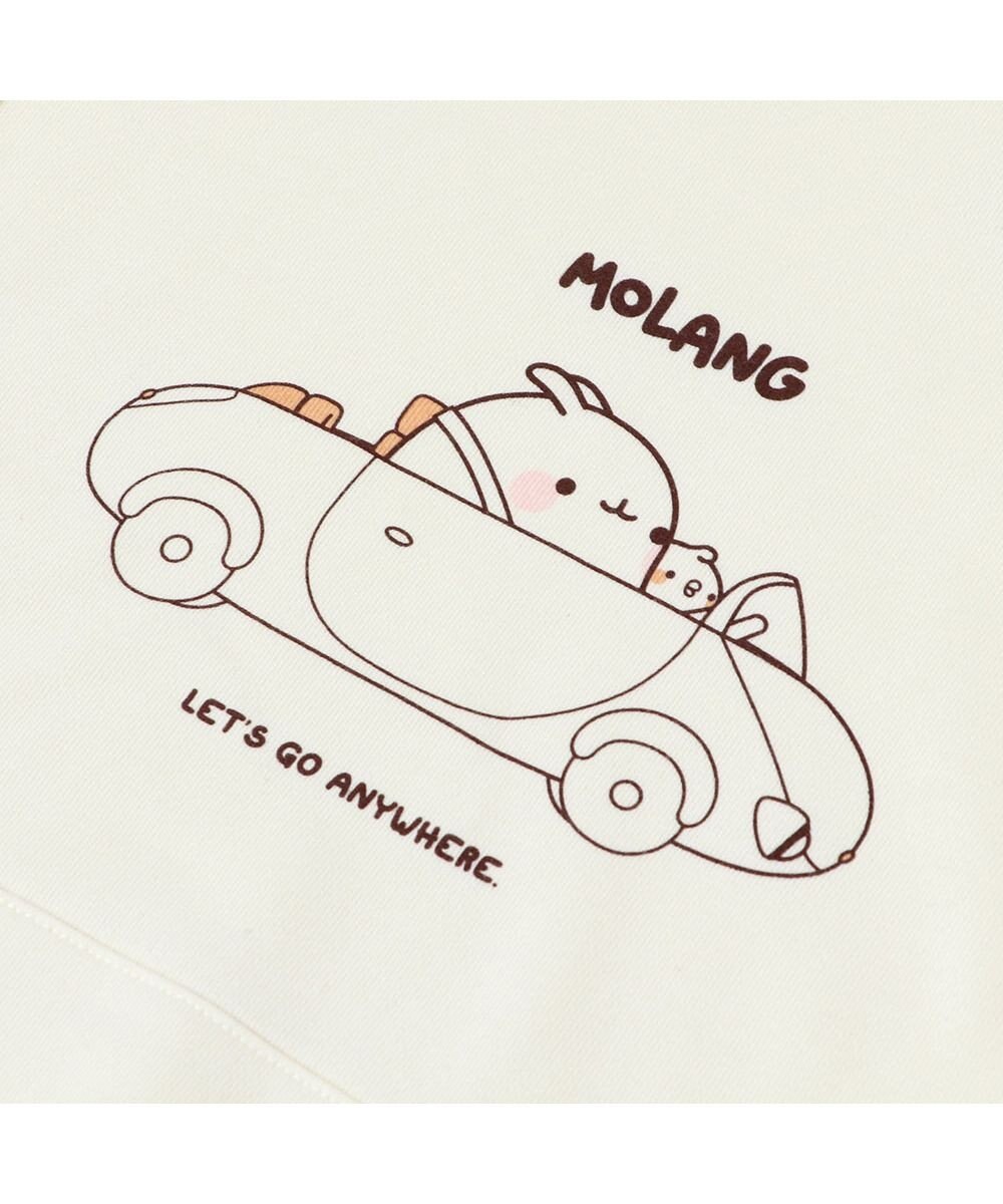 Mother garden マザーガーデン MOLANG モラン ドライブ柄パーカー S/M/L ユニセックス サイズ ホワイト 