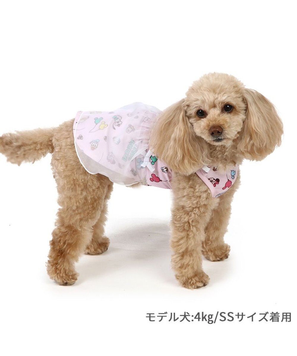 PET PARADISE ディズニー ミニーマウス クールメッシュ タンクトップ 《風船柄》 