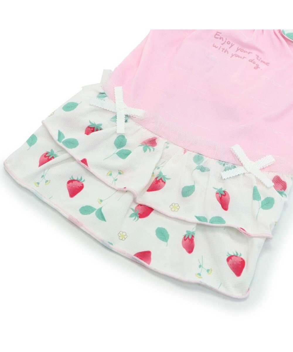 PET PARADISE ペットパラダイス 接触冷感 ワンピース 《いちご柄》 中型犬 大型犬 