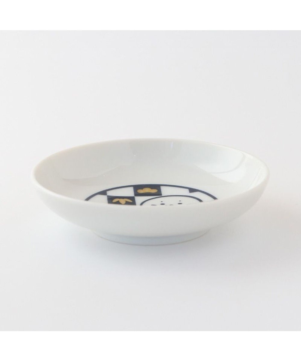 Mother garden しろたん 豆皿 《市松》 単品 
