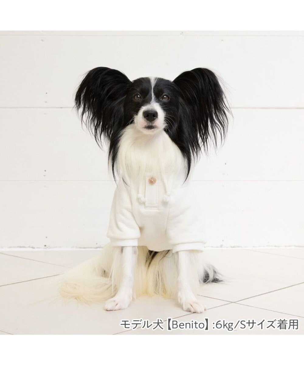 PET PARADISE ペットパラダイス Mai Kuraki ベニート パーカー 《ホワイト》 中型犬 