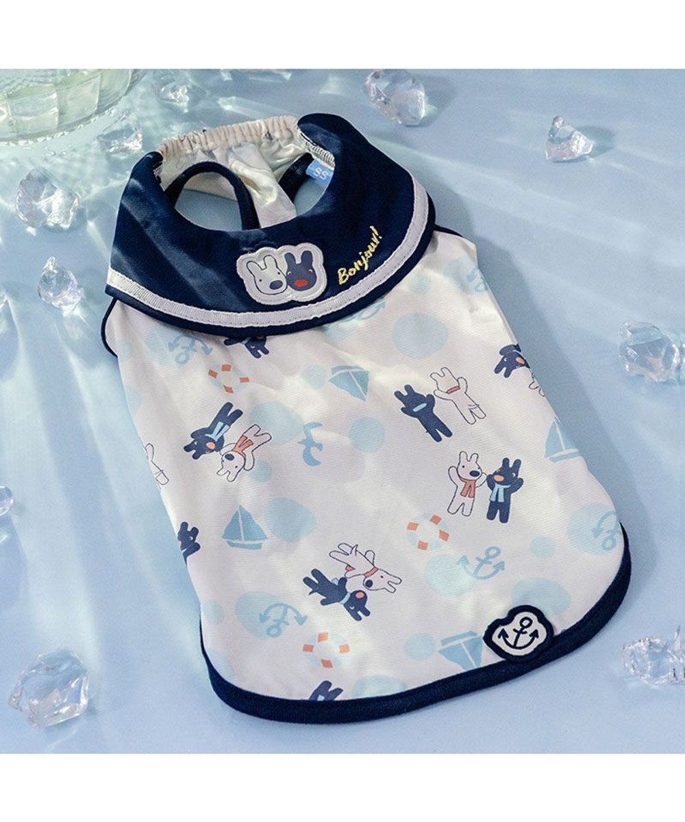 PET PARADISE リサとガスパール 接触冷感 タンクトップ 《マリン柄》 小型犬 