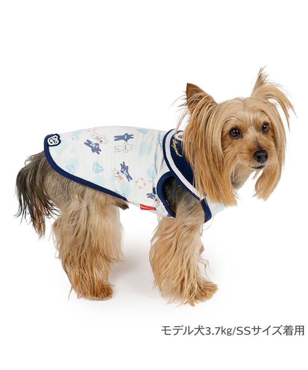 PET PARADISE リサとガスパール 接触冷感 タンクトップ 《マリン柄》 小型犬 