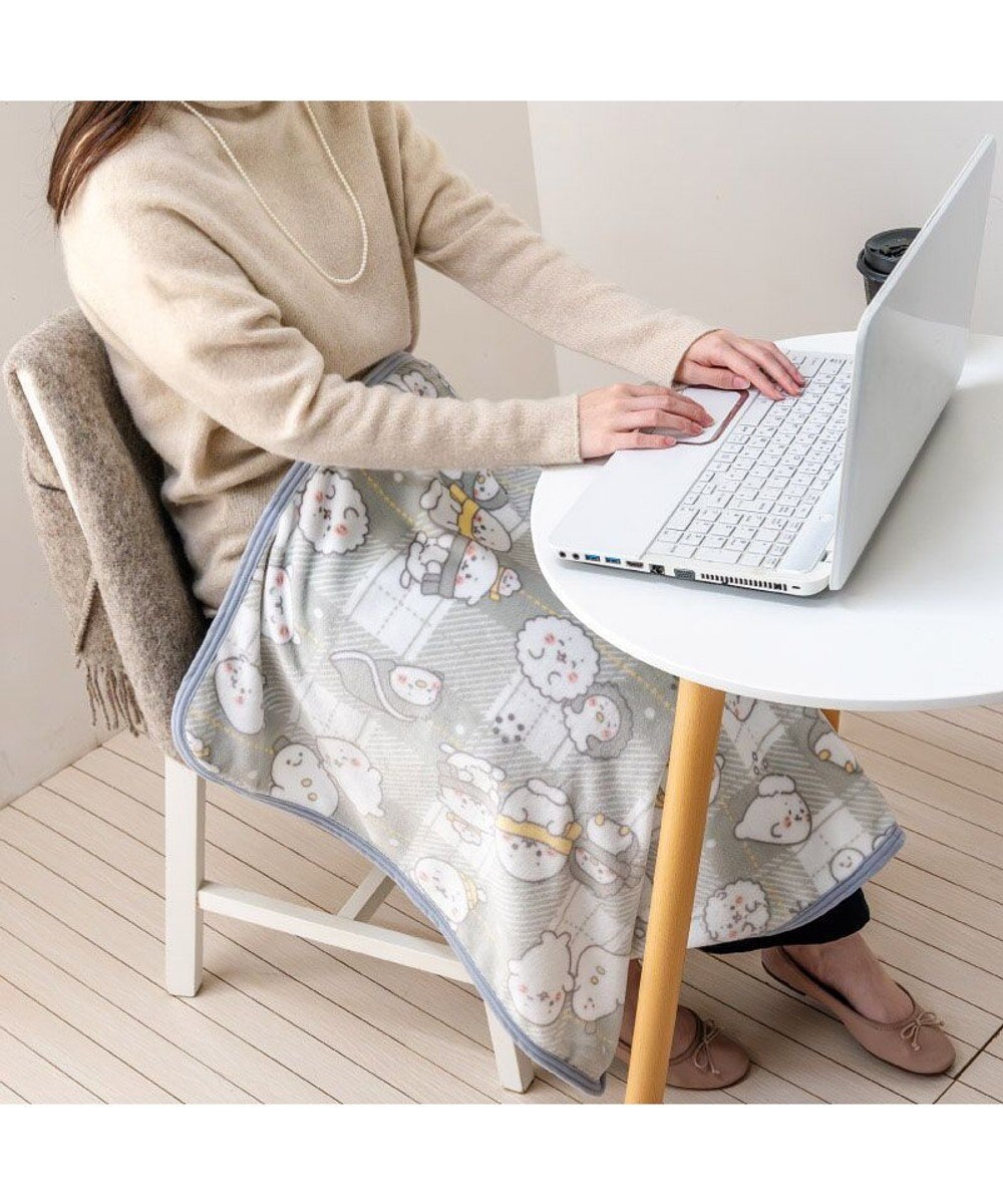 Mother garden しろたん ひざ掛け 《お友達柄》 