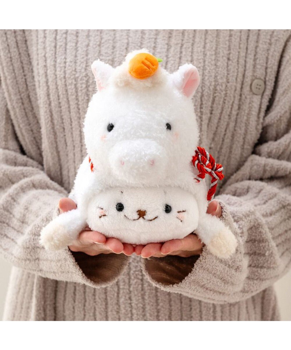 Mother garden しろたん  午年 マスコット 《白》 単品 